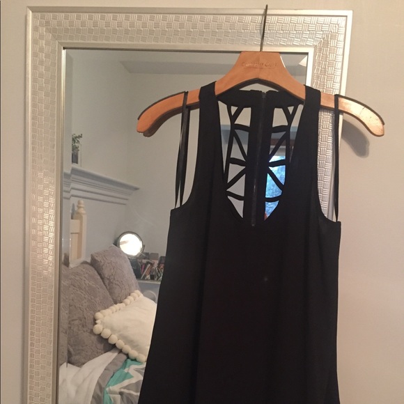 BCBGMaxAzria Tops - BCBGMAXAZRIA Clarissa Ladder Back Tank Top